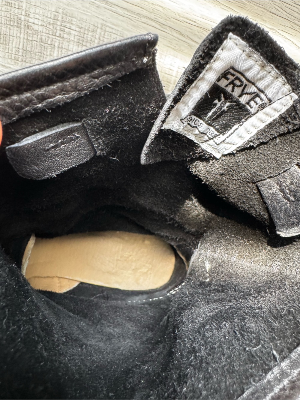 Frye Black Leather Buckle Engineer Boots - Picture 5 of 12